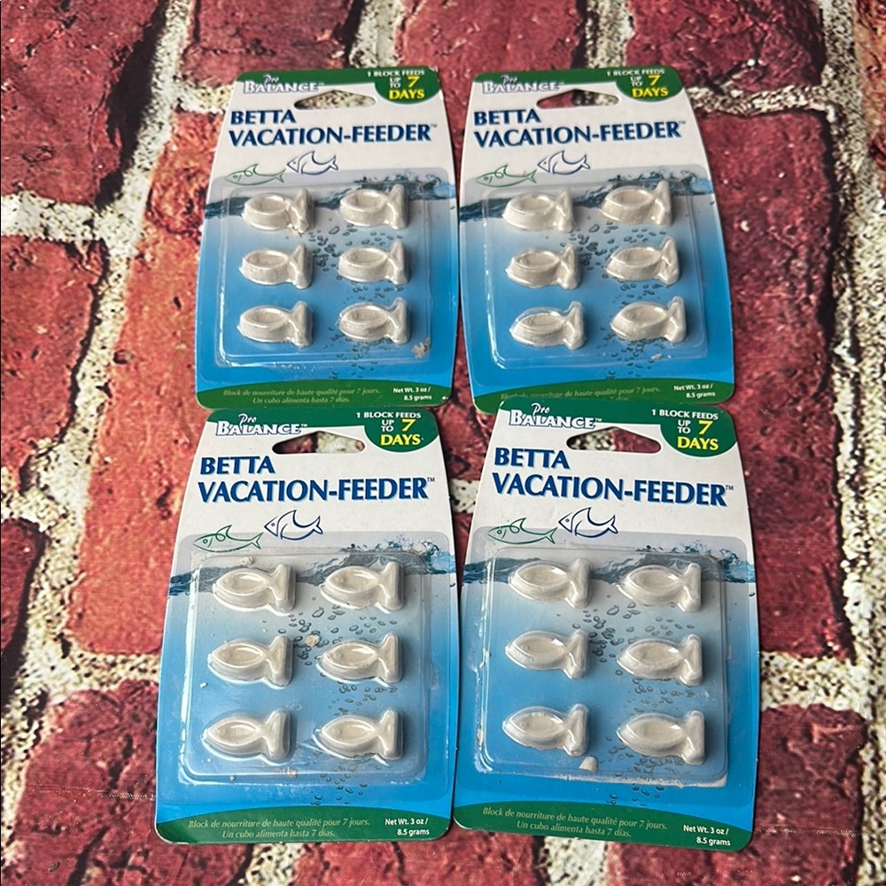 Betta Vacation Feeder Blocks